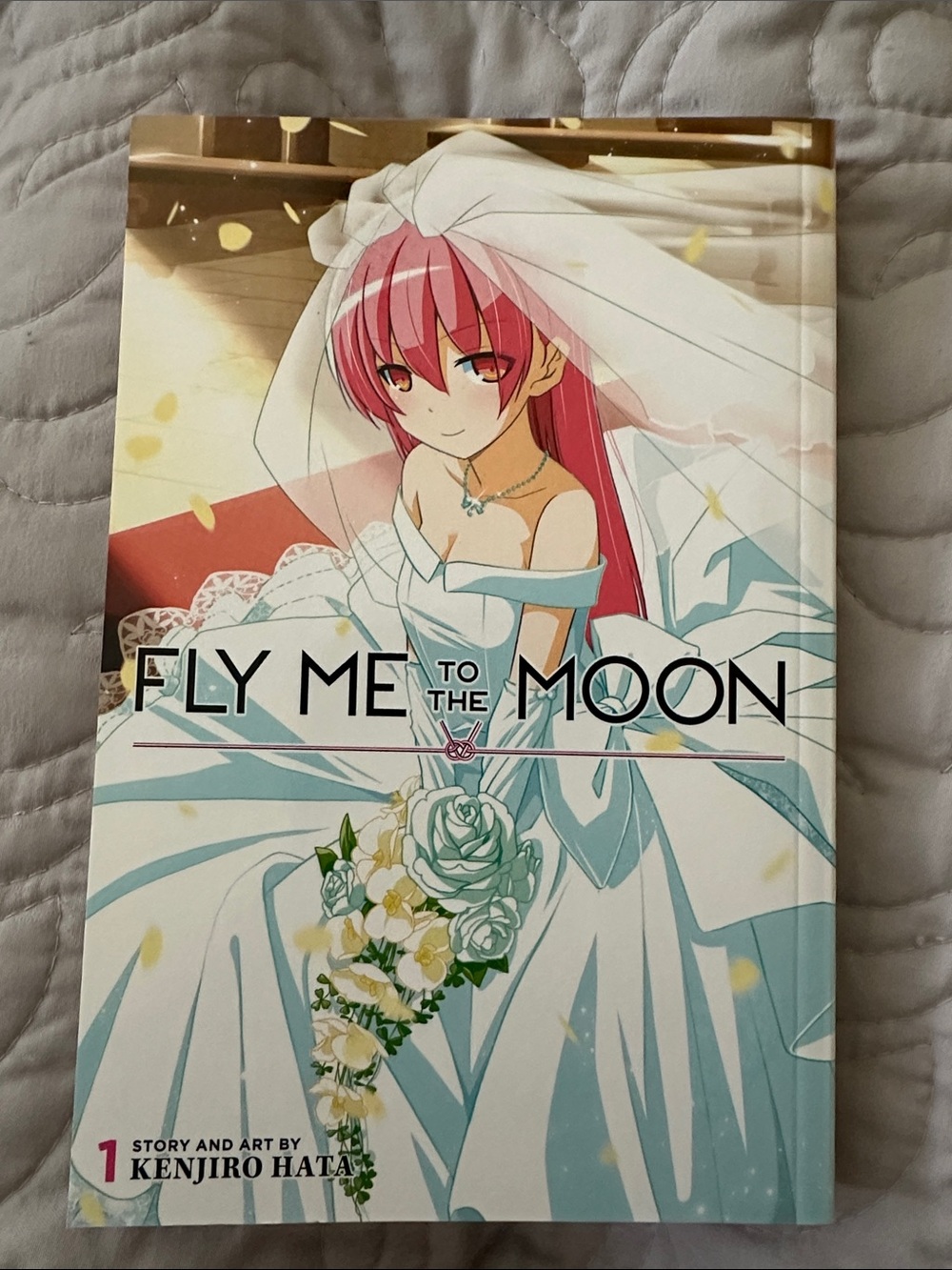 Fly Me to the Moon Volume 1 Manga Graphic Novel - White/Cyan Cover